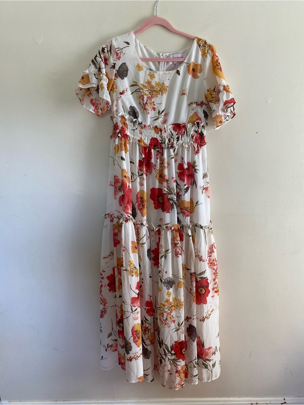 NWOT Jessakae Retired Style Floral Maxi Dress Sz M